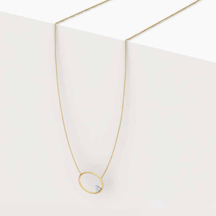 Minimalistic Oval Necklace Minimalistic Oval Necklace