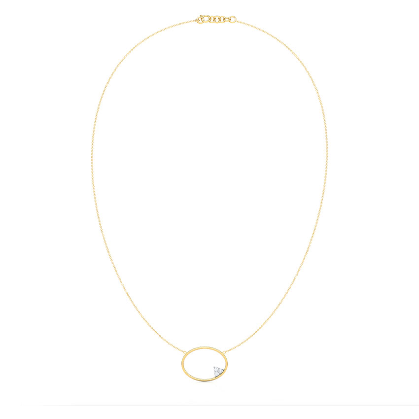 Minimalistic Oval Necklace Minimalistic Oval Necklace