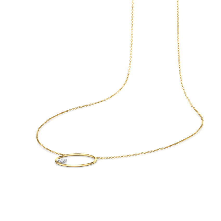 Minimalistic Oval Necklace Minimalistic Oval Necklace
