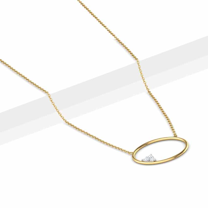 Minimalistic Oval Necklace Minimalistic Oval Necklace