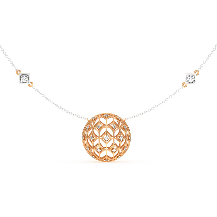 Dome Mesh Necklace