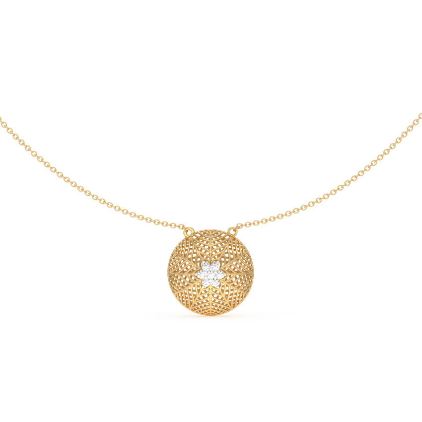 Snowflake Mesh Necklace