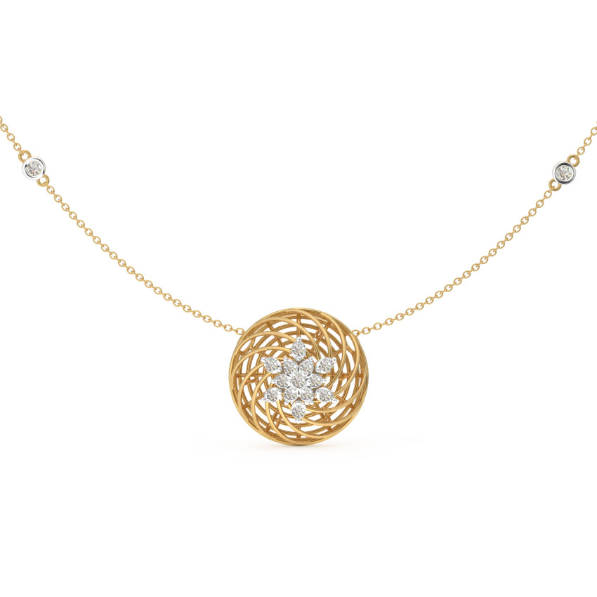 Floret Mesh Necklace
