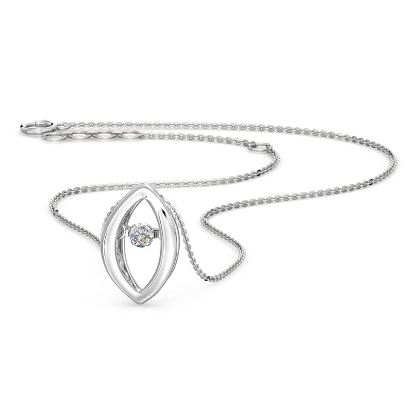 Isadora Heartbeat Diamond Necklace