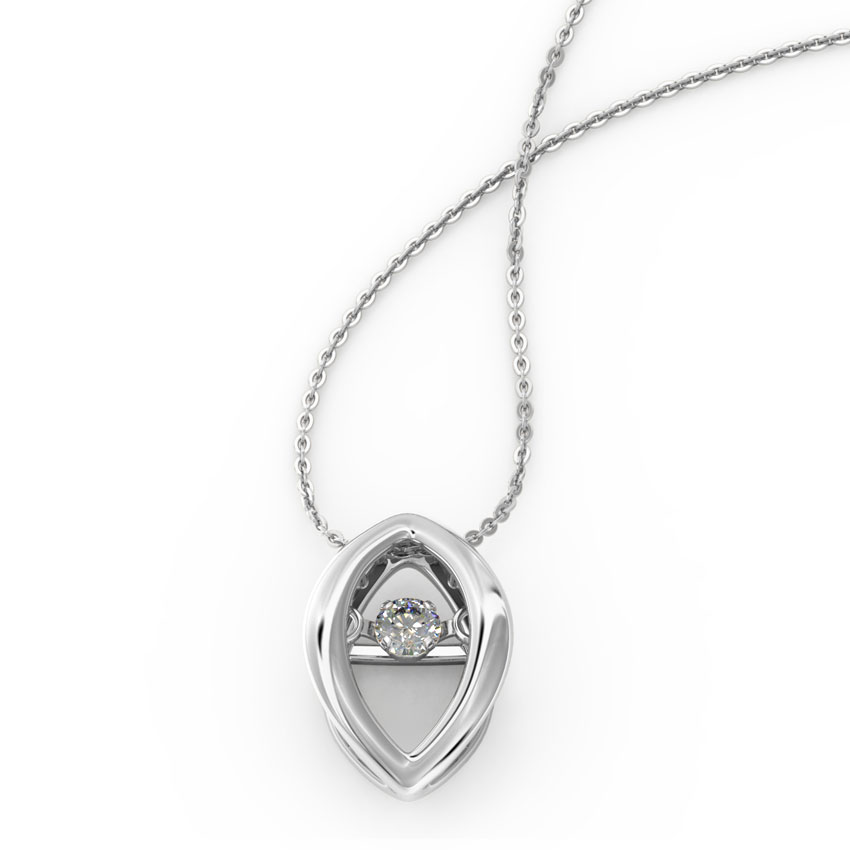 Isadora Heartbeat Diamond Necklace