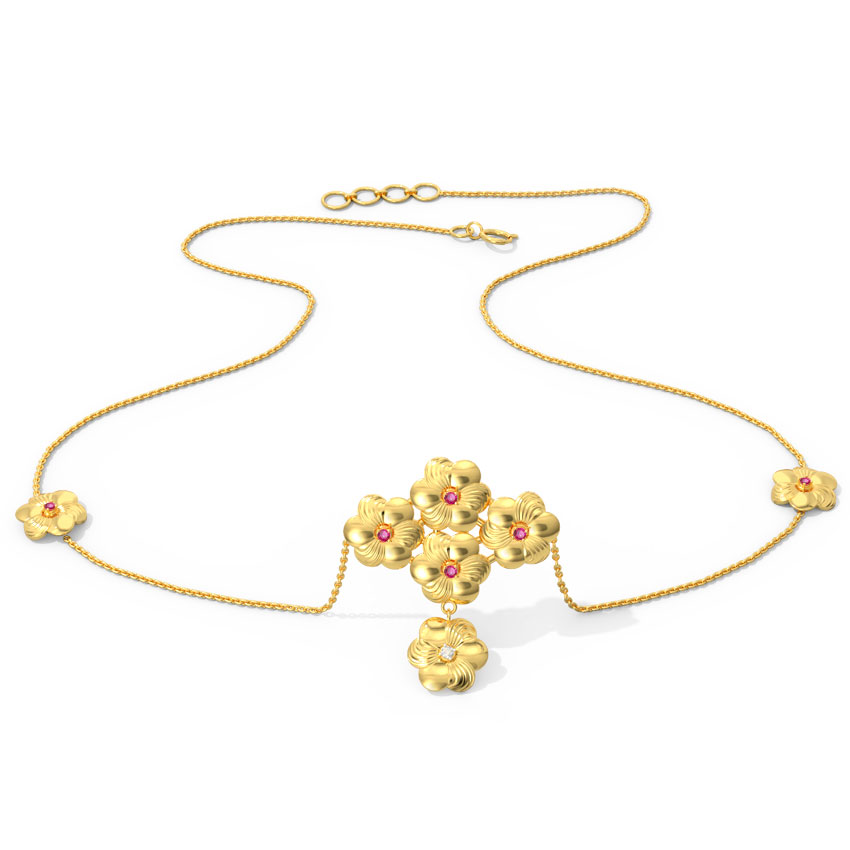 Blooming Away Gemstone Necklace