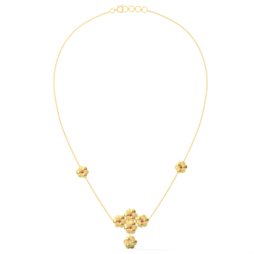 Blooming Away Gemstone Necklace