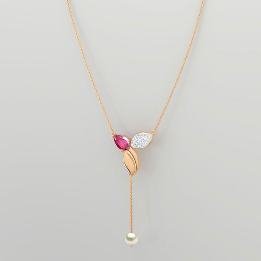 Elegant Leaflet Necklace