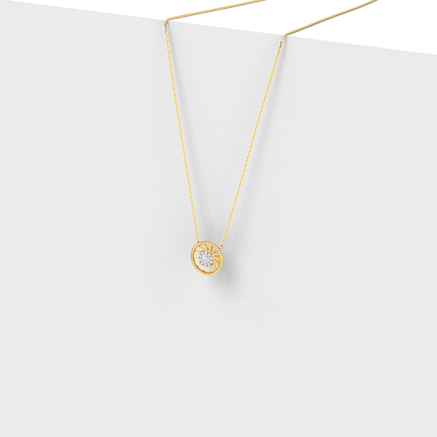 Art Deco Cluster Necklace Art Deco Cluster Necklace