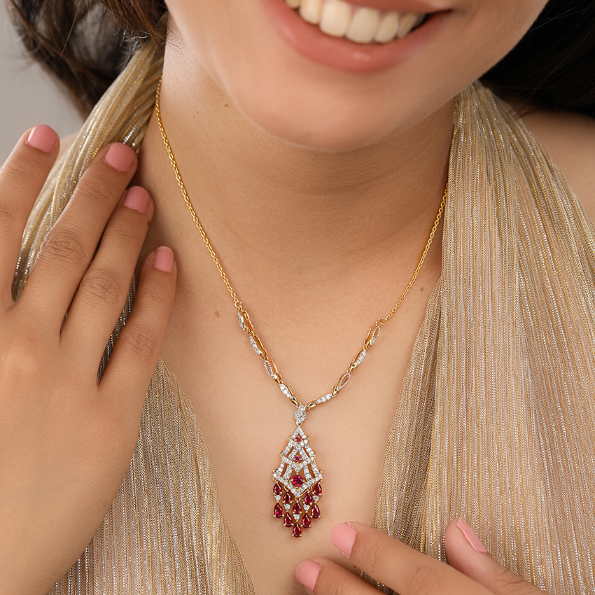 Mia Fascinating Gemstone Necklace