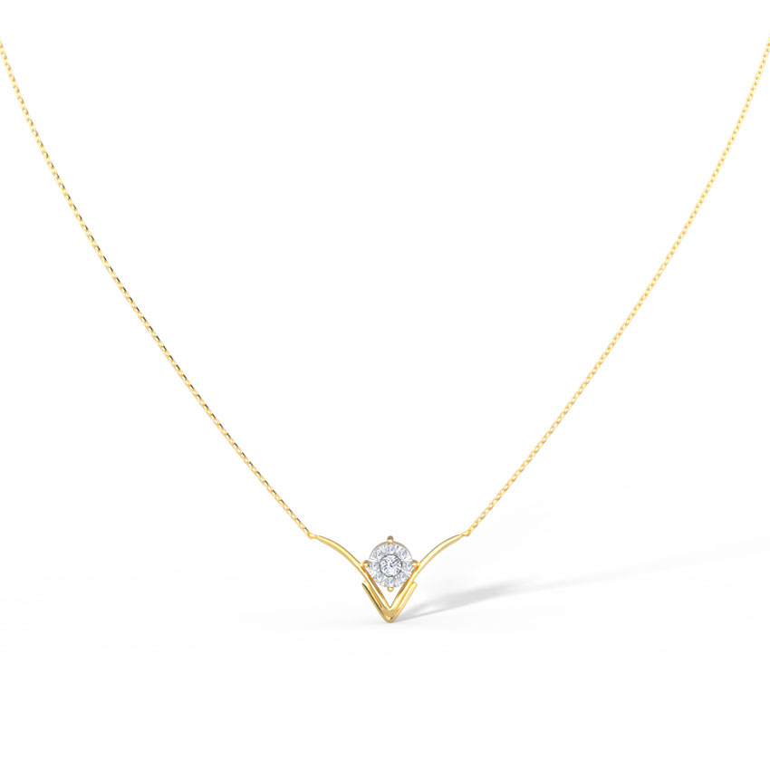 Nina Cluster Diamond Necklace