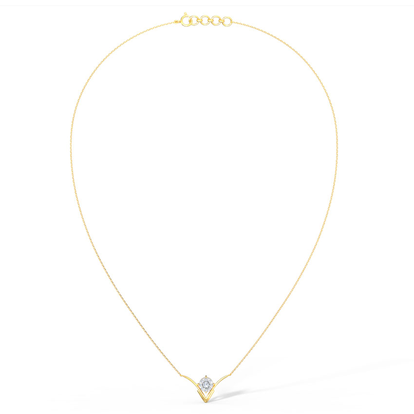 Nina Cluster Diamond Necklace