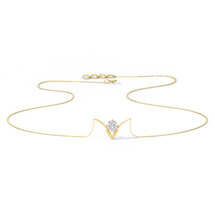 Nina Cluster Diamond Necklace