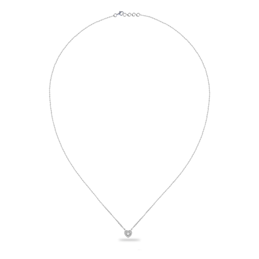 Spectacular Heart Diamond Necklace