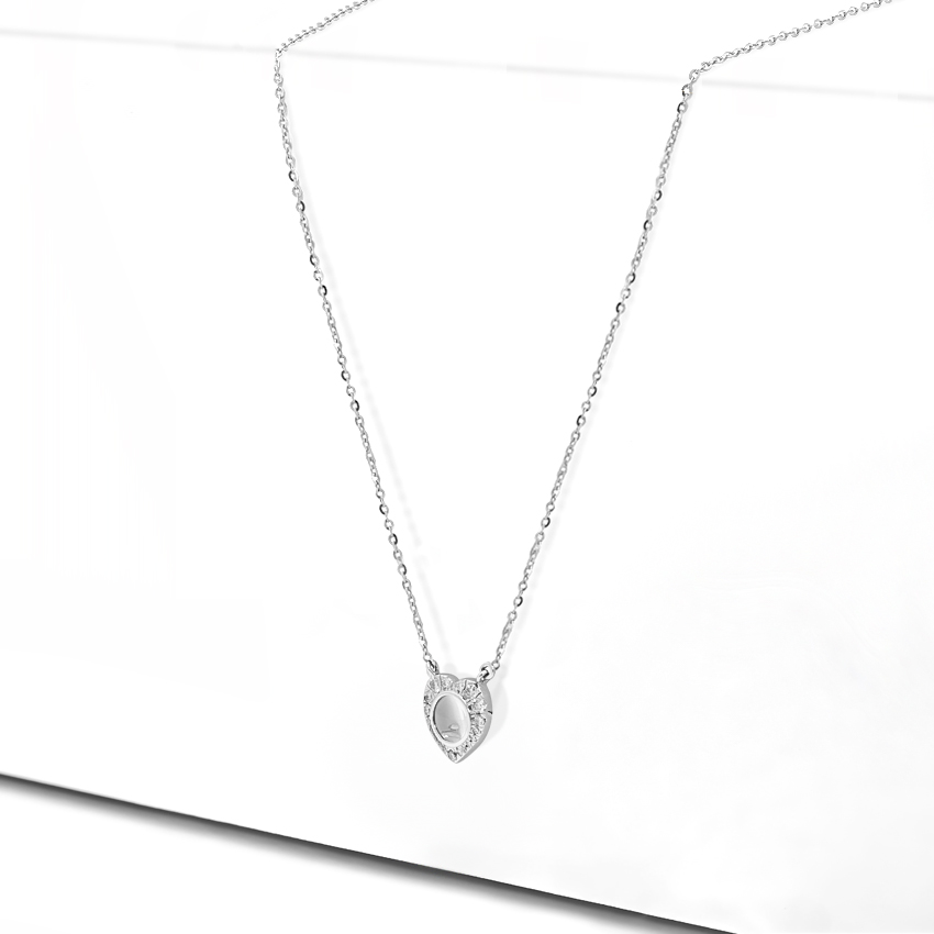 Spectacular Heart Diamond Necklace