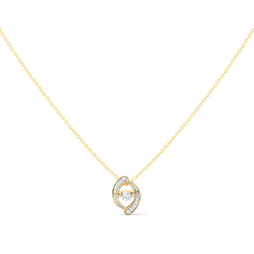 Ellis Heartbeat Diamond Necklace