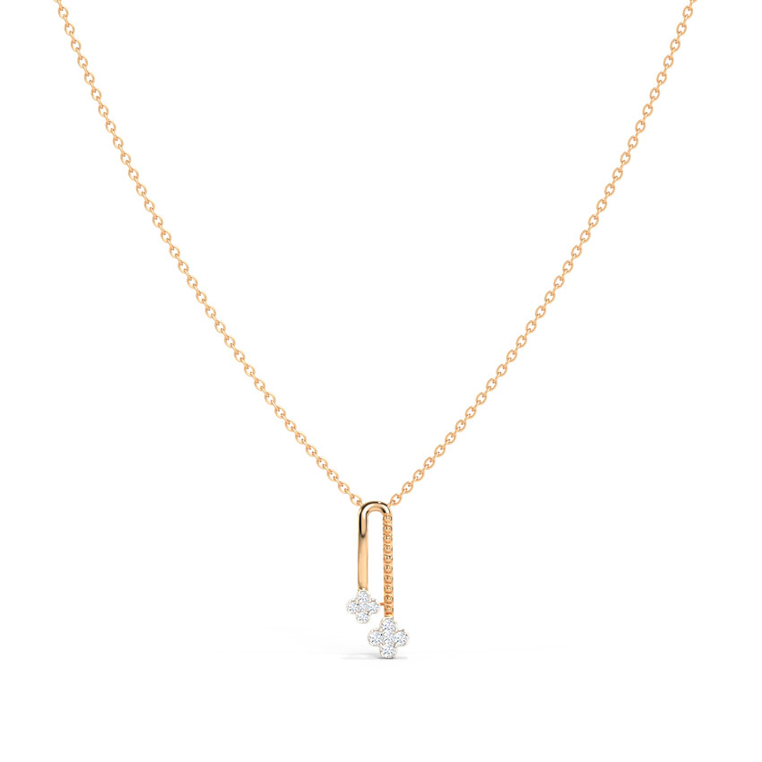 Twin Clover Necklace
