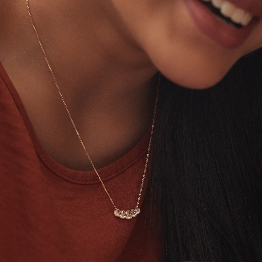 Blooming Hope Pearl Necklace