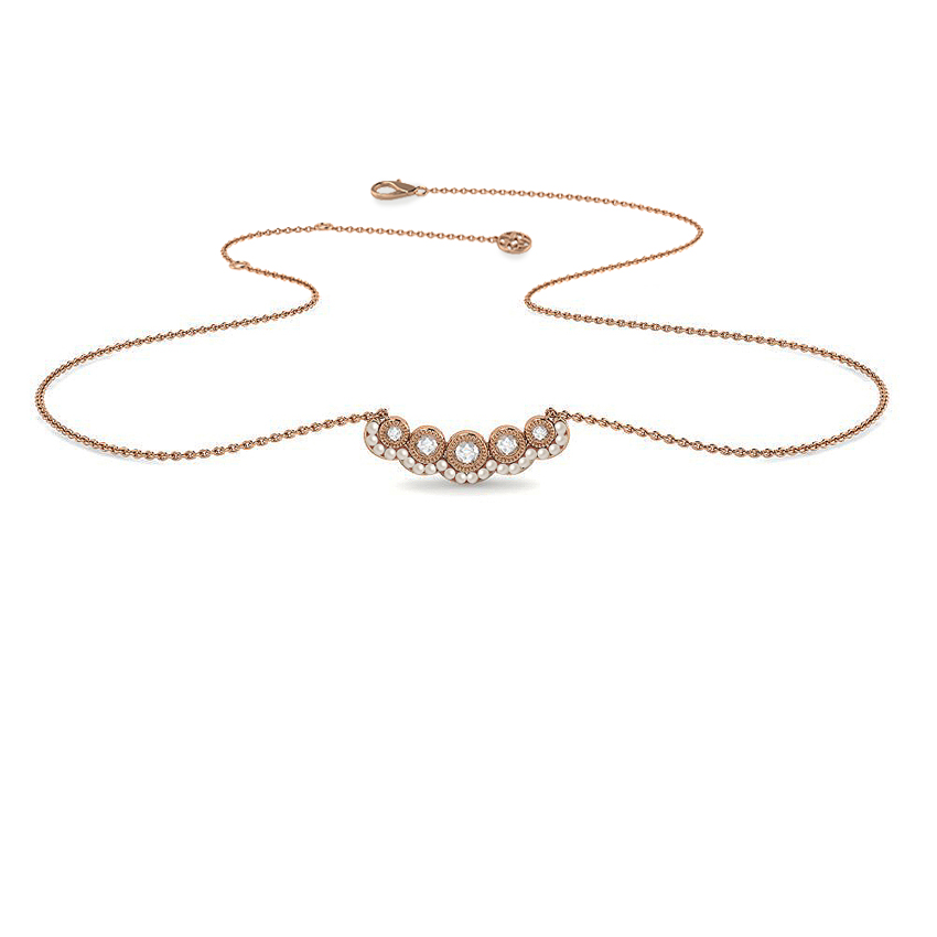 Blooming Hope Pearl Necklace
