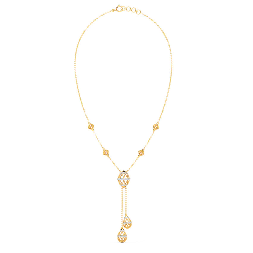 Lattice Lariat Diamond Necklace Lattice Lariat Diamond Necklace