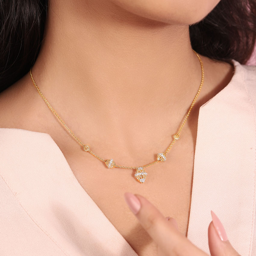 Kate Lattice Diamond Necklace Kate Lattice Diamond Necklace