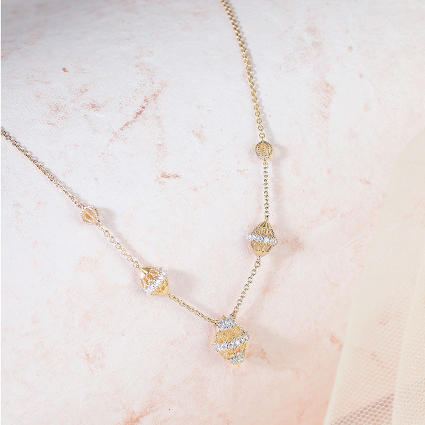 Kate Lattice Diamond Necklace Kate Lattice Diamond Necklace
