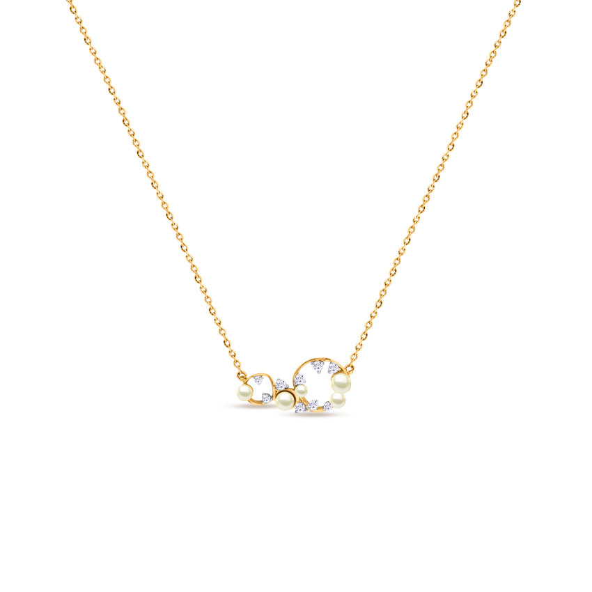 Gem Shells Pearl Necklace Gem Shells Pearl Necklace