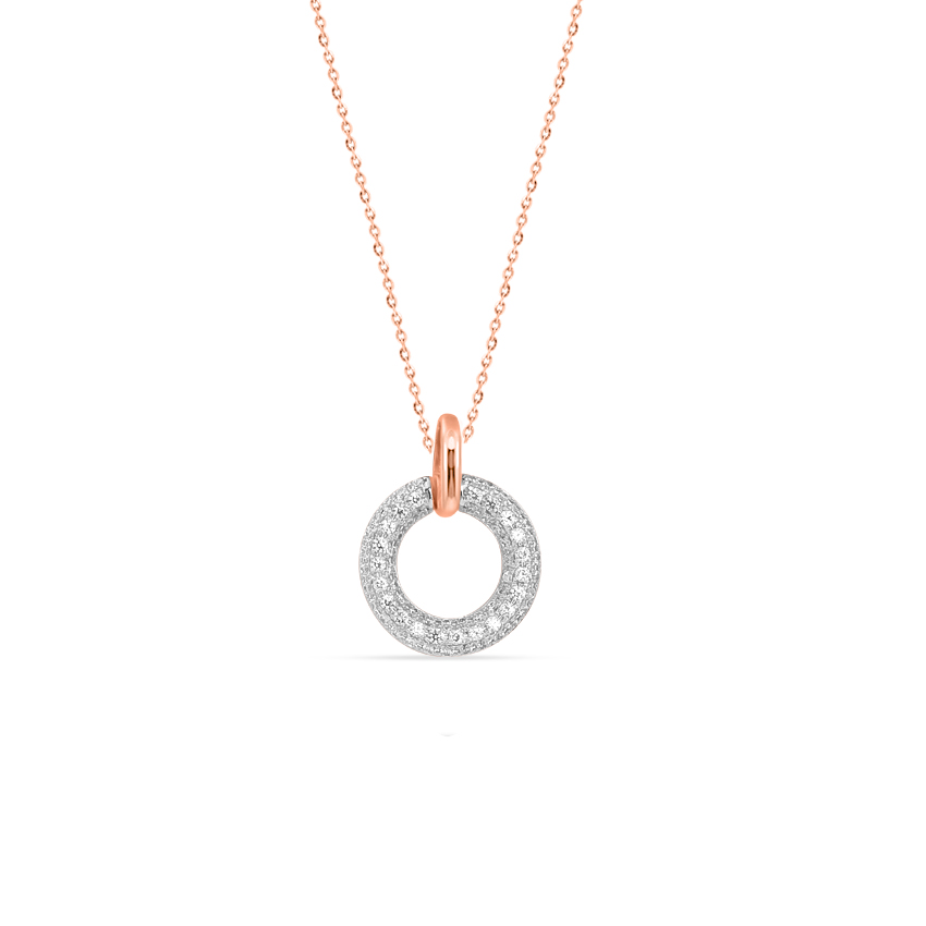 Shimmery Halo Necklace