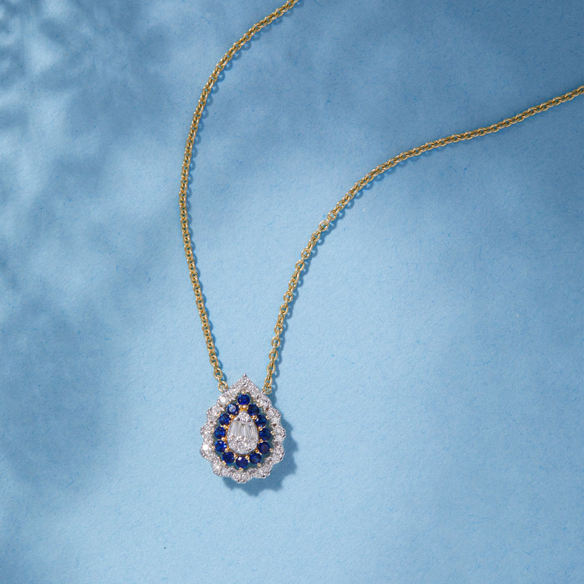 Zila Gemstone Necklace