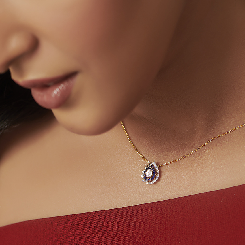 Zila Gemstone Necklace