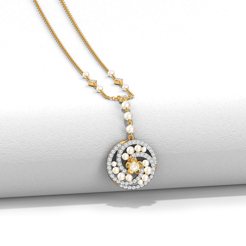 Madhuparna Diamond Necklace