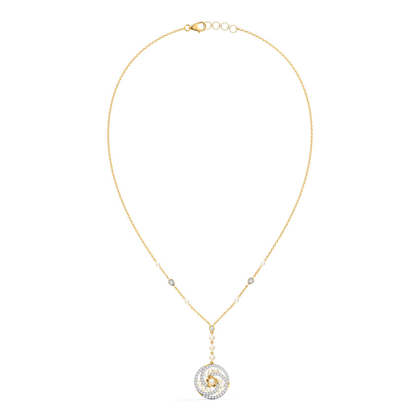 Madhuparna Diamond Necklace