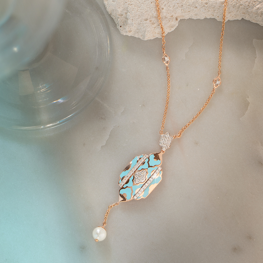 Nahla Gemstone Necklace