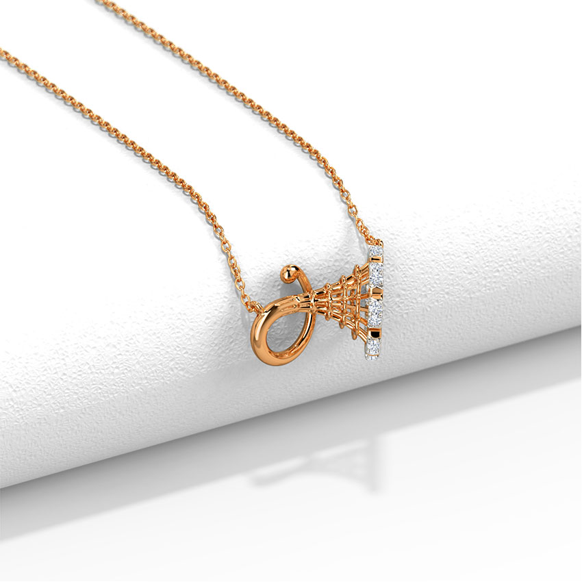 Graz Twisted Diamond Necklace Graz Twisted Diamond Necklace