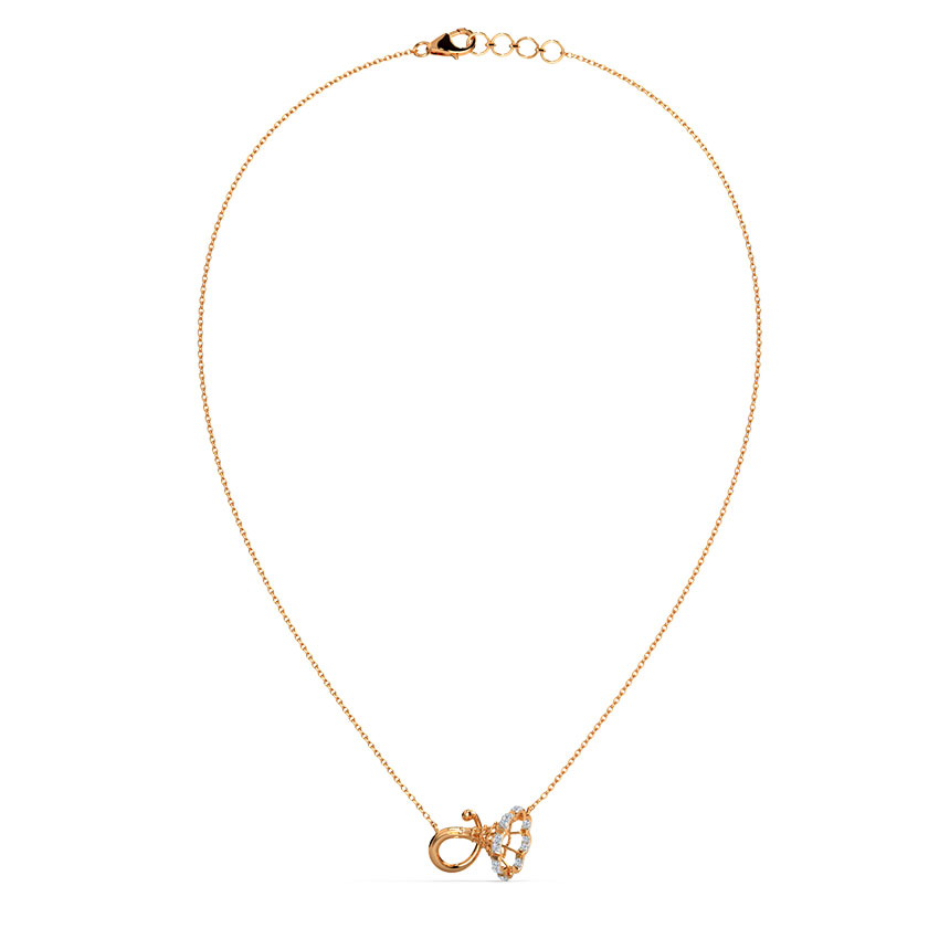 Graz Twisted Diamond Necklace Graz Twisted Diamond Necklace