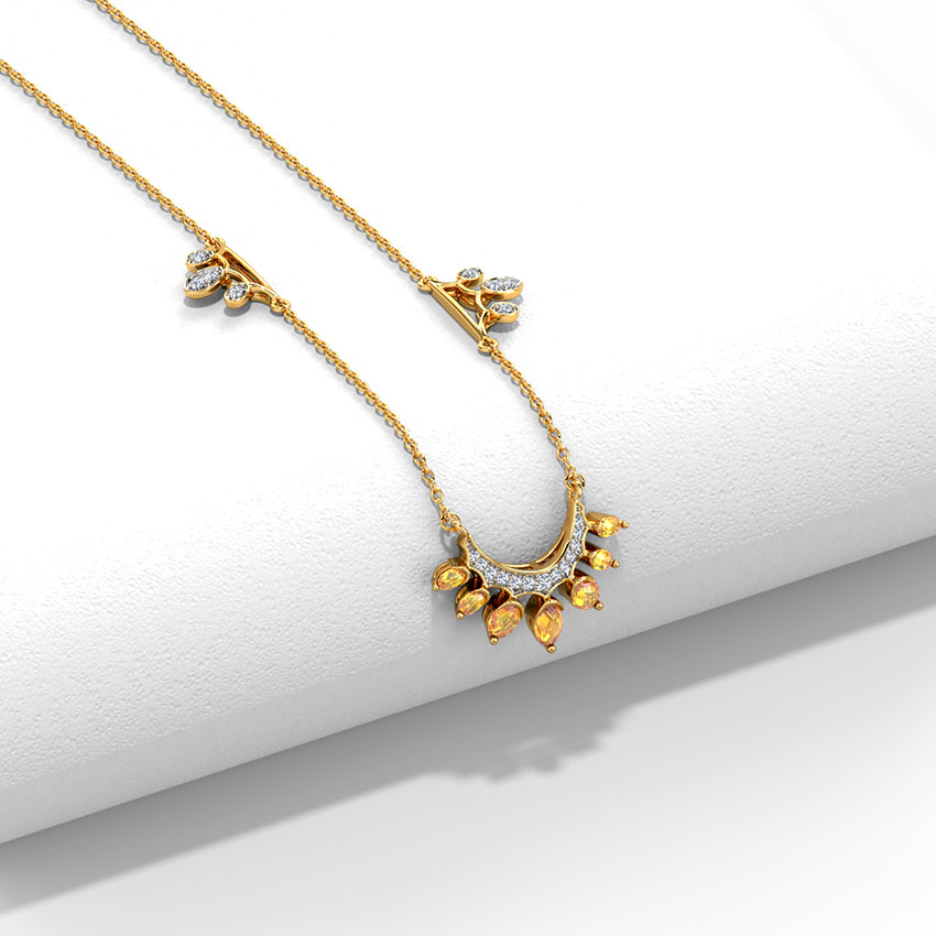 Aisha Layered Gemstone Necklace