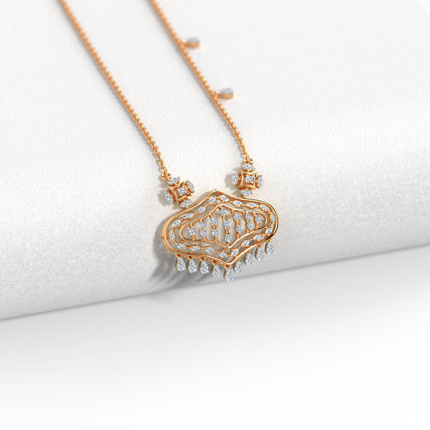 Buy Delilah Diamond Necklace Online CaratLane