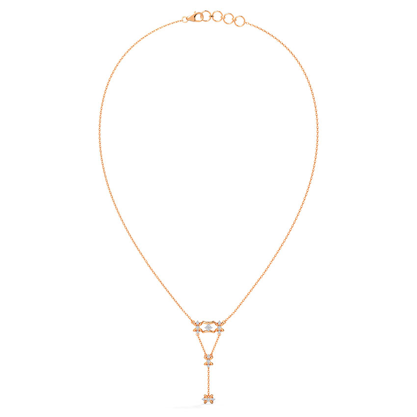 Lerina Flora Diamond Lariat Necklace Lerina Flora Diamond Lariat Necklace