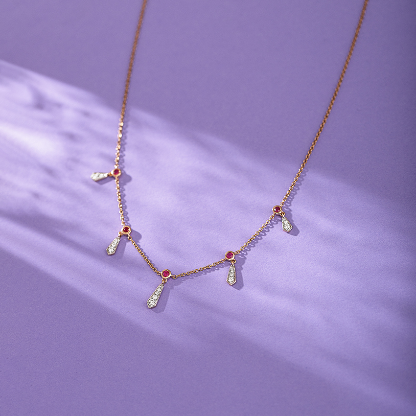 Maritta Gemstone Necklace