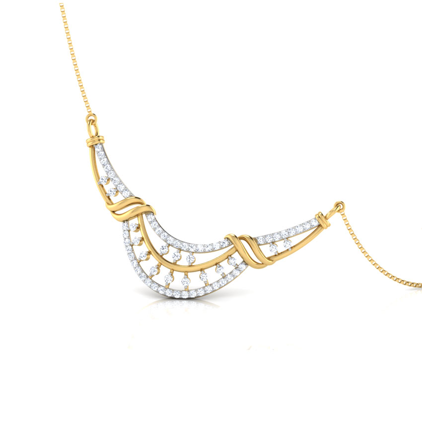 Diamond Tanmaniya 18 Karat White Gold Dhriti Diamond Tanmaniya