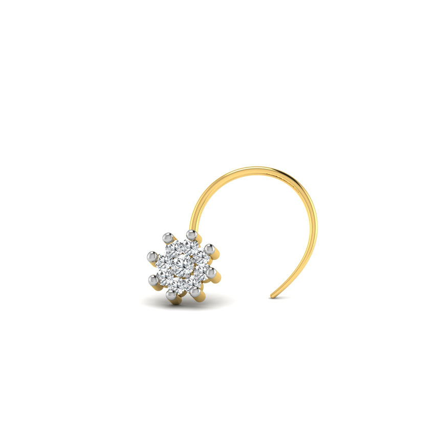 Gerbera Nose Pin