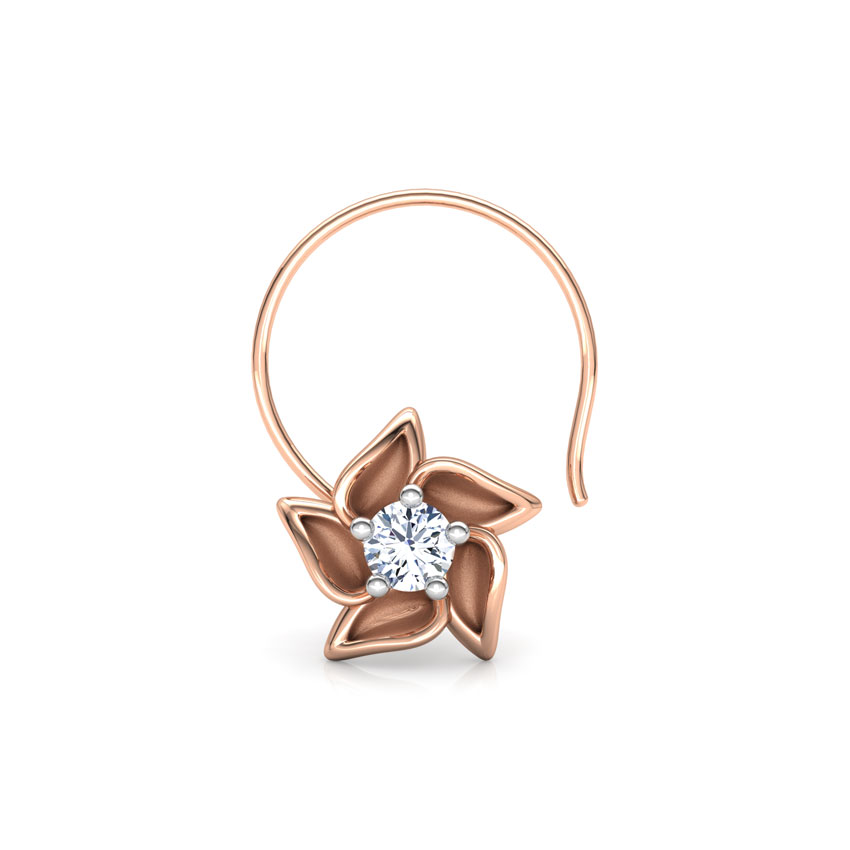 Lily Floret Diamond Nose Pin Lily Floret Diamond Nose Pin