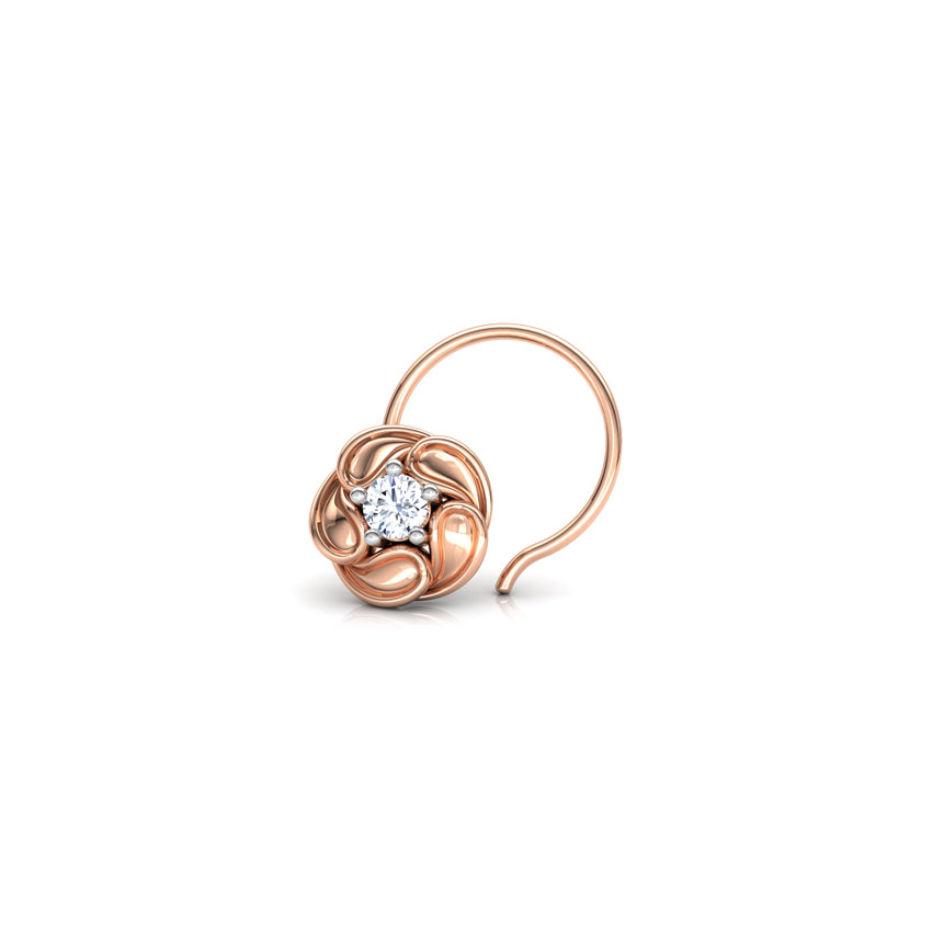 Pansy Floret Nose Pin