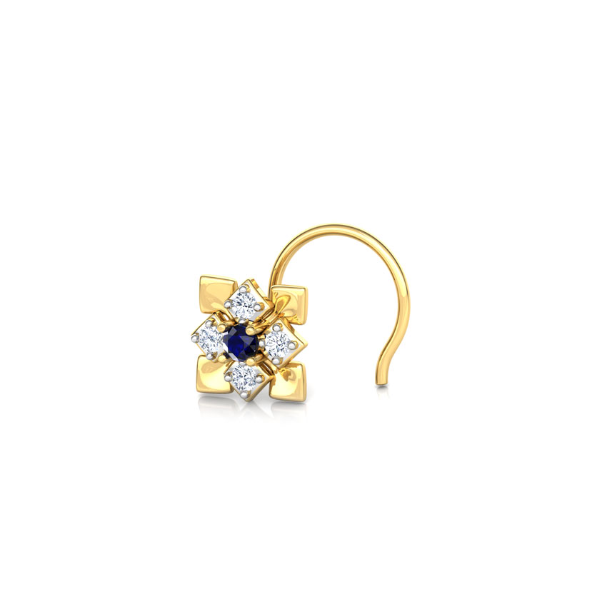 Suman Quad Nose Pin
