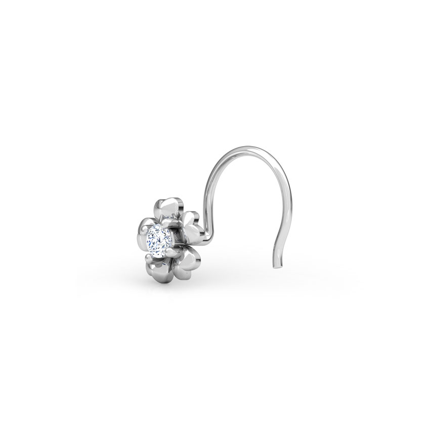 Bhavya Bloom Diamond Nose Pin