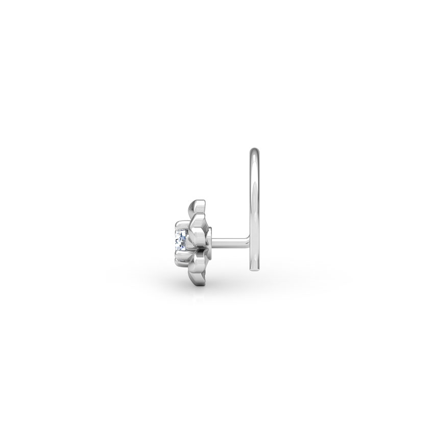 Bhavya Bloom Diamond Nose Pin