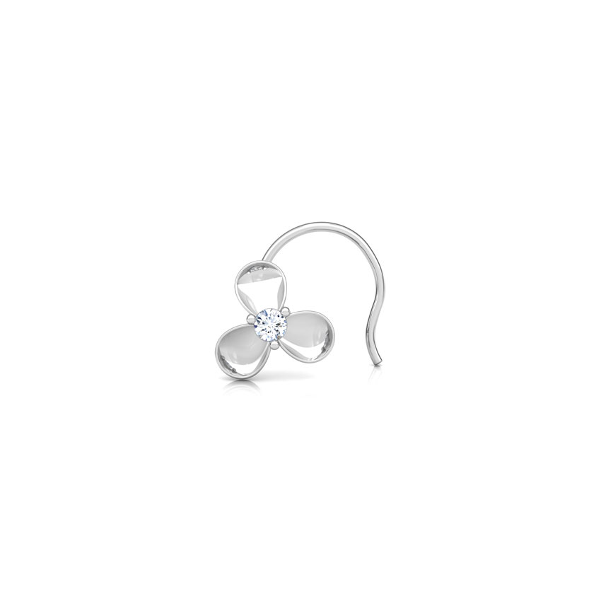 Kritu Floret Diamond Nose Pin Kritu Floret Diamond Nose Pin