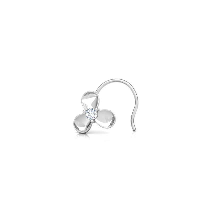 Kritu Floret Diamond Nose Pin Kritu Floret Diamond Nose Pin