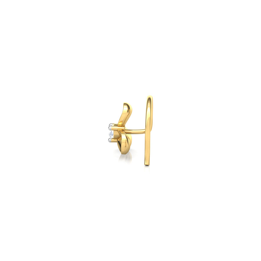 Kritu Floret Diamond Nose Pin