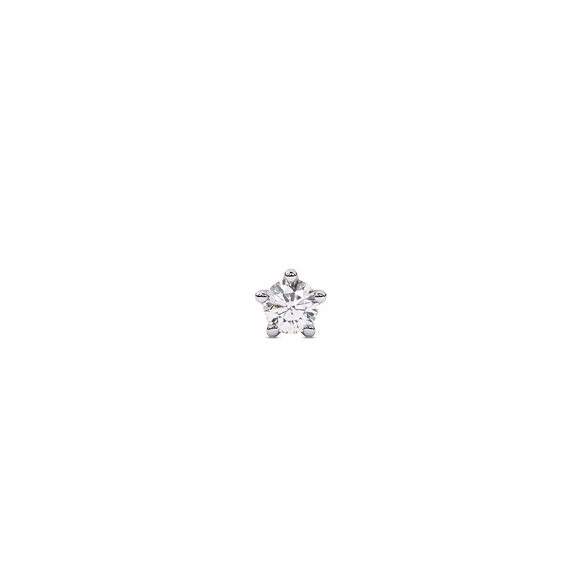 Diamond Nose pin 18 Karat Yellow Gold Ishika Diamond Nose Pin